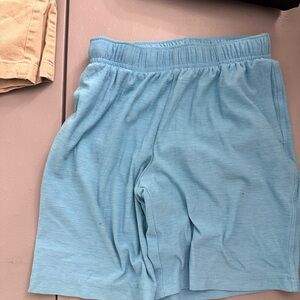 Old Navy Blue Athletic Shorts with Elastic Waistband